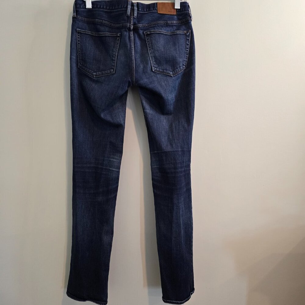 Madewell The Rail Straight Jean 28x34 Dark Wash - Picture 3 of 10